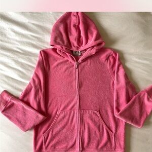 Pink Juicy Couture Terry cloth jacket